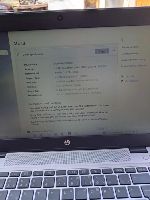 Laptop hp i5 nou