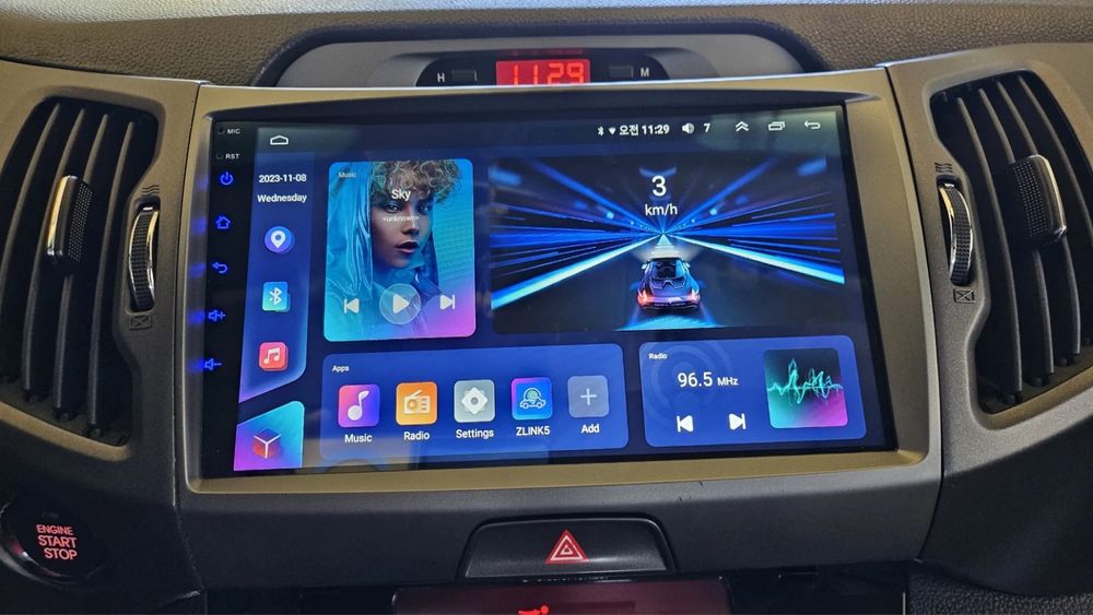 Navigaite dedicata cu android Kia Sportage 2010 - 2015