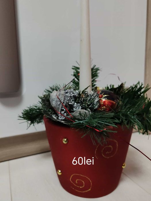 Decorațiuni de sărbători Crăciun handmade