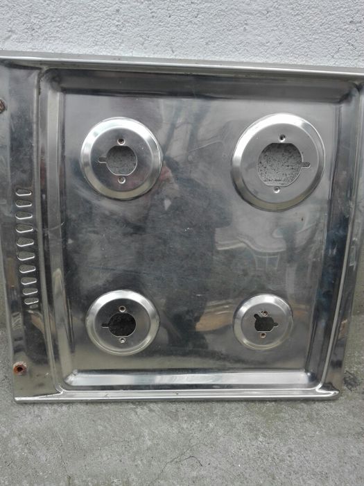 Vand blat,masca ptr.aragaz noua din inox  50 x  52-,   ,,