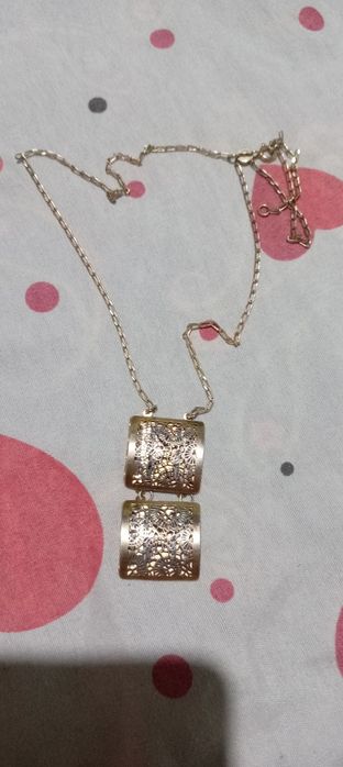 Колье 925 проба позолоченные