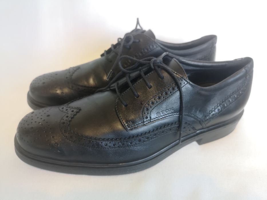 Geox, мъжки обувки естествена кожа, номер 43
