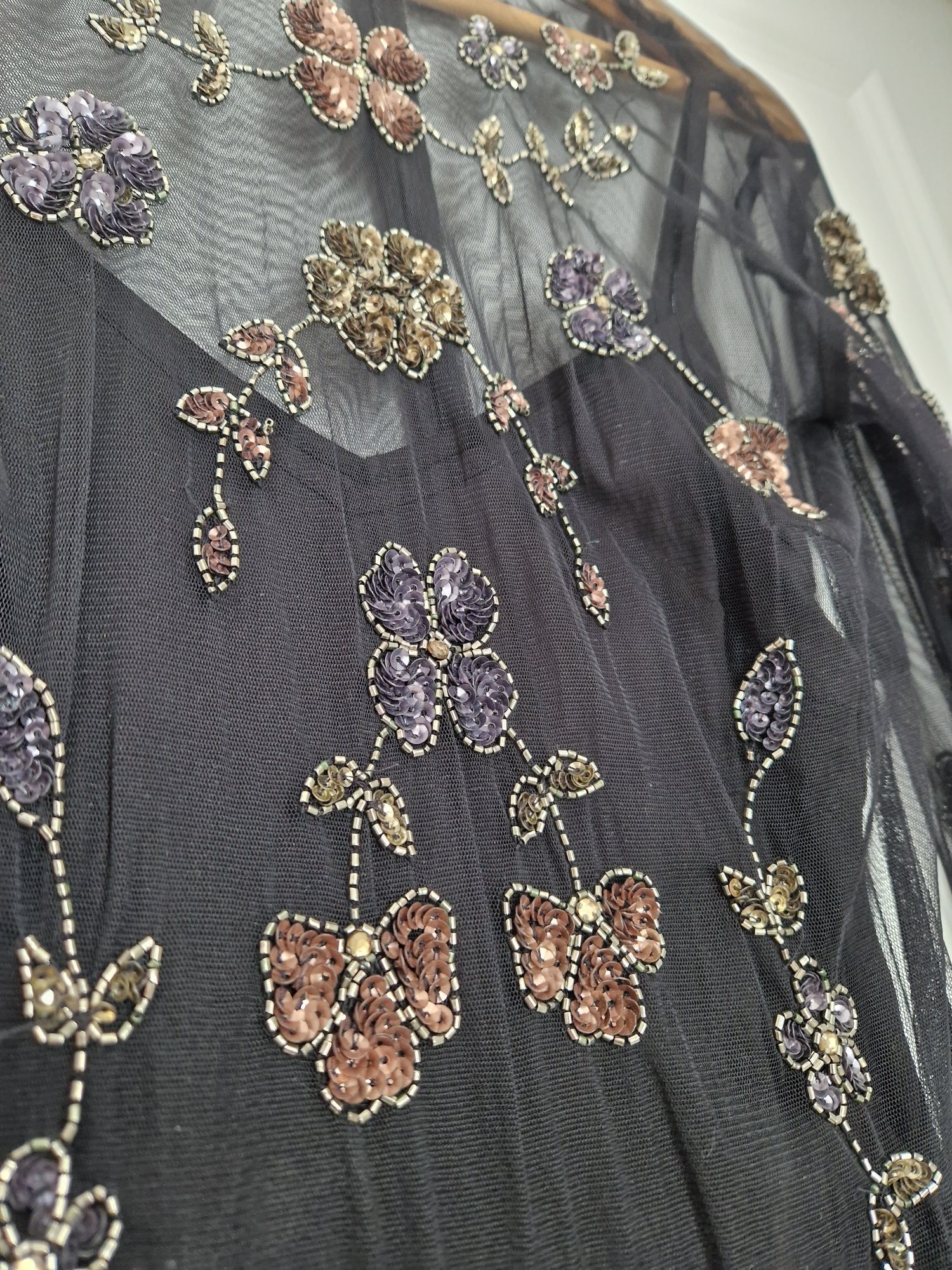 Rochie scurta de ocazie cu aplicatii, 36/38