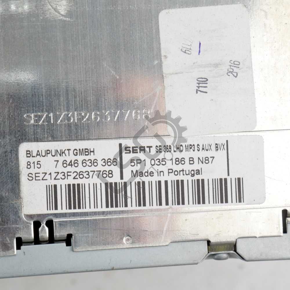 CD плеър Seat Altea 2004-2015 ID: 143190