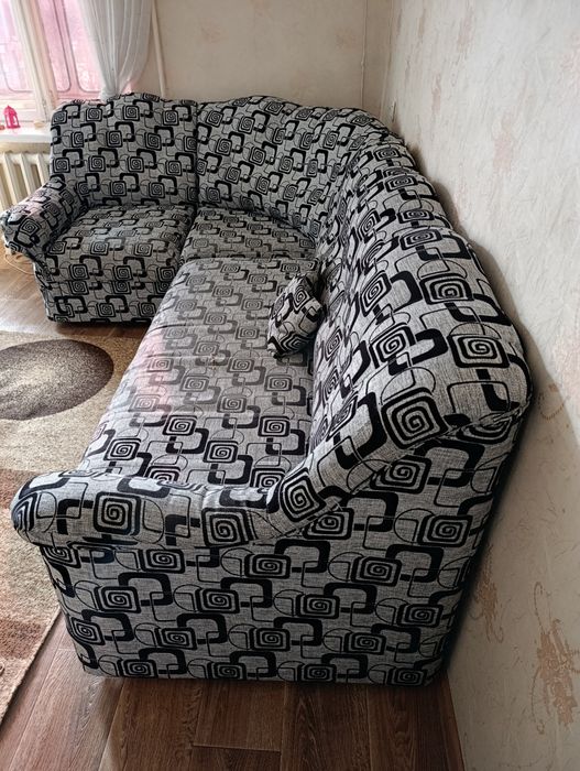 Диван угловой с креслом