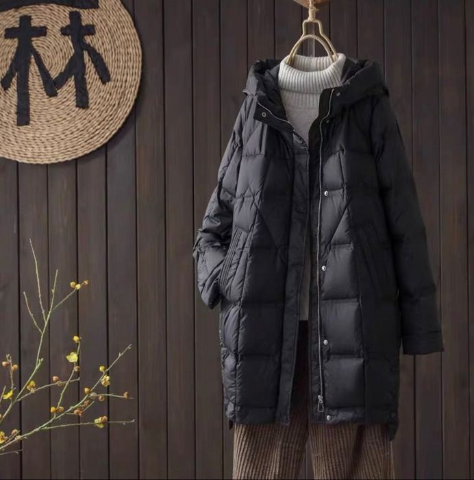 Удлинённые Куртки Пух 46/52