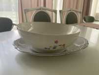 Set Bol vintage-Portelan Cluj decor florar