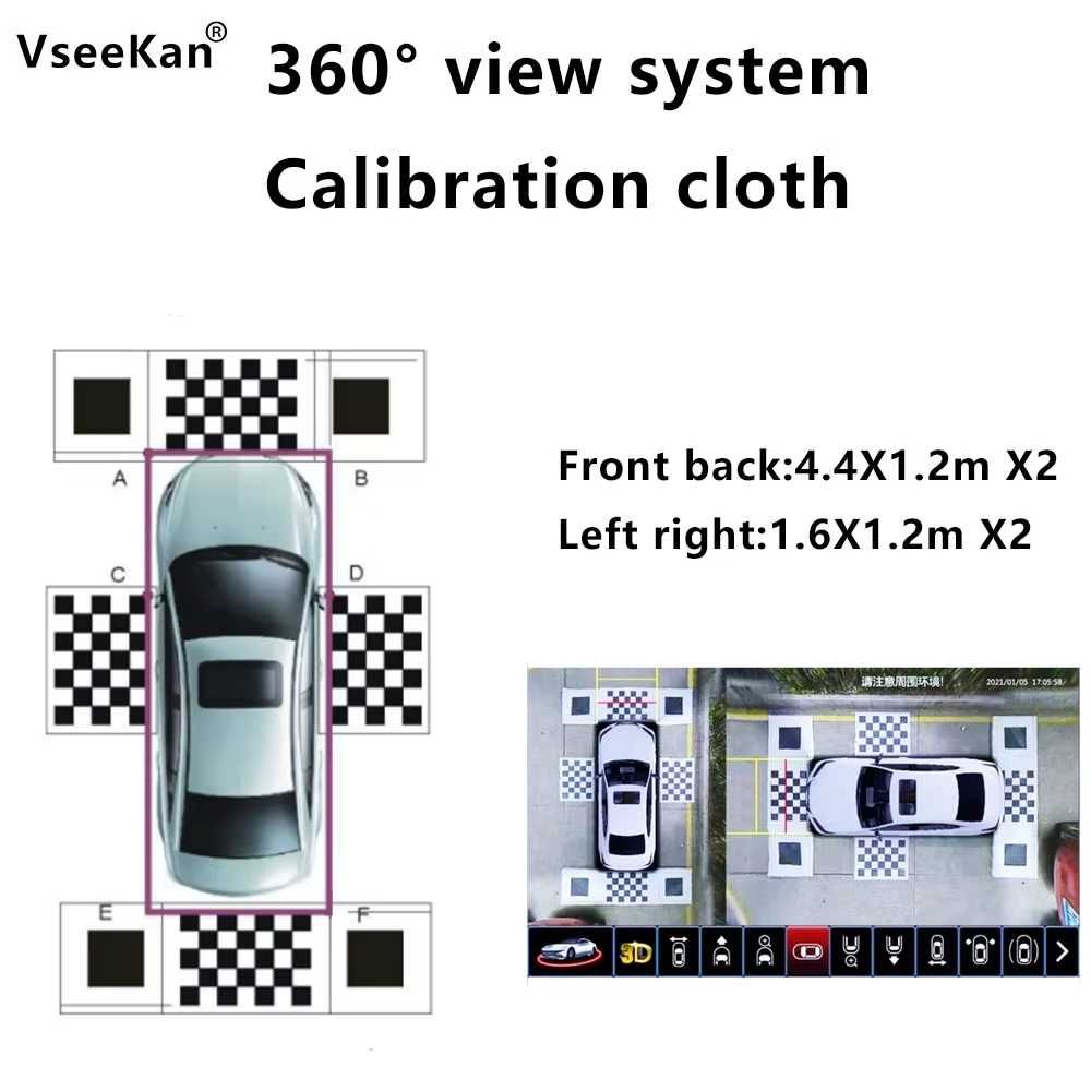 Android 360 градусова камера комплект плюс аксесоари за Audi A6 C7