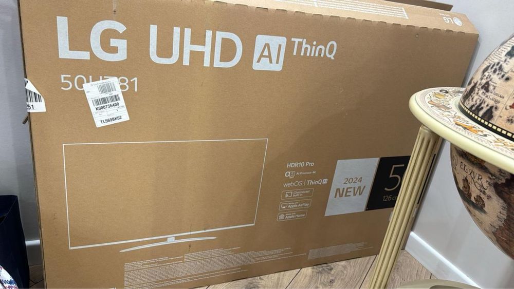 Новый! Продаеться Телевизор LG UHD AI ThinQ