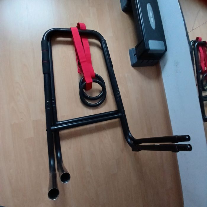 Vand aparat cadru manere paralele inele dips flotari ramat tractiuni