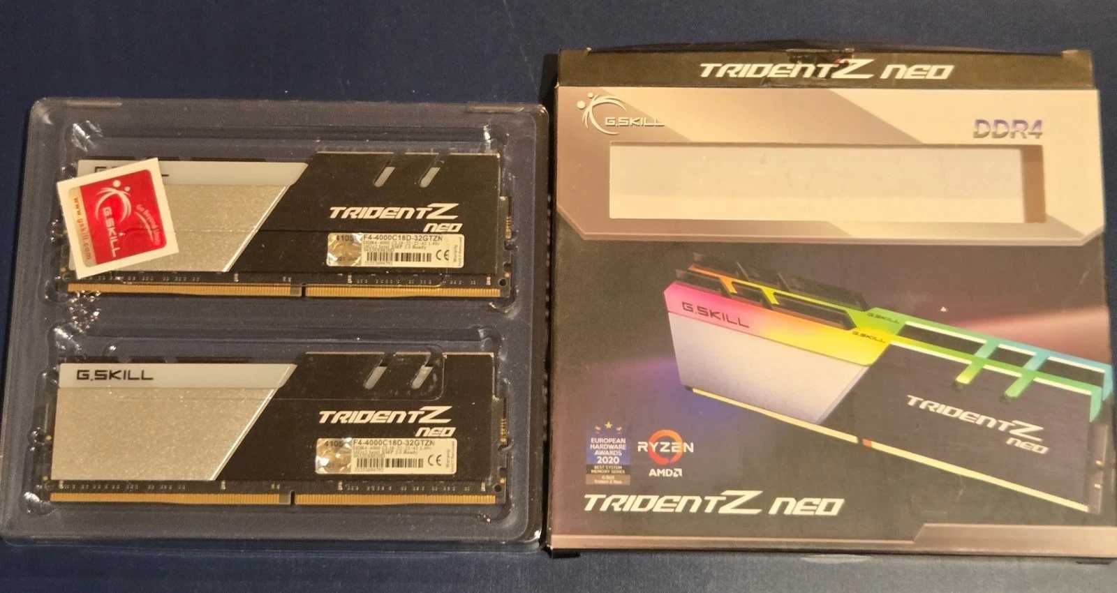 Рам памет G.SKILL Trident Z Neo 32GB (2x16GB) DDR4 4000MHz