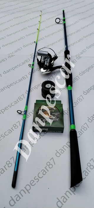 SET Lanseta SAIMINO WHITE AMUR 2.10m+Mulineta SAIMINO X4000 si150m fir