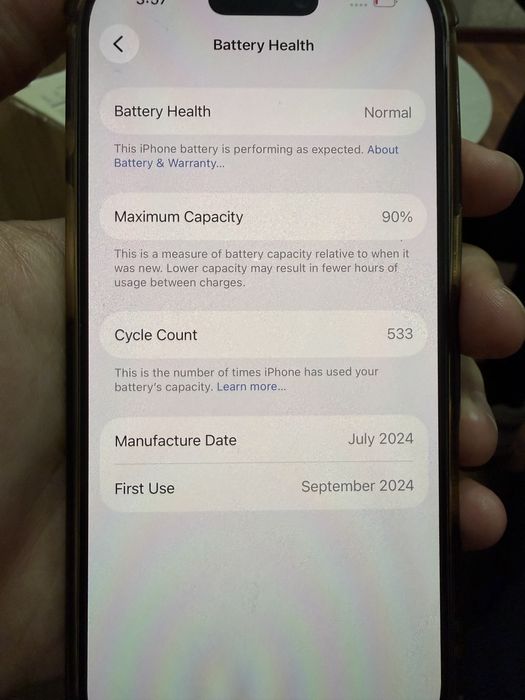 I phone 16 pro desert