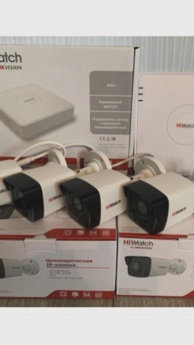 Установка видеонаблюдения и камеры
