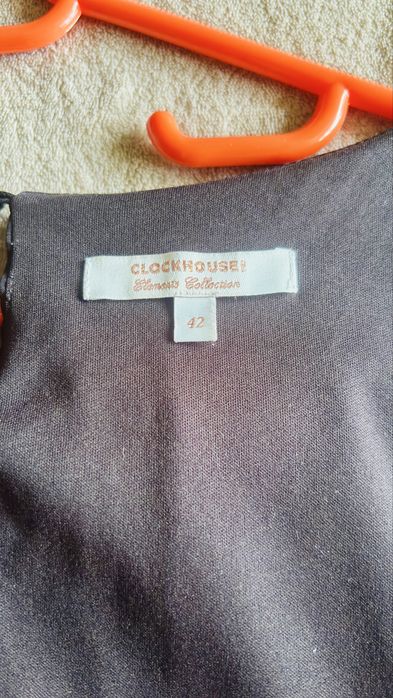 Bluză Elegantă Neagră, Mărimea 42 (brand Clockhouse)