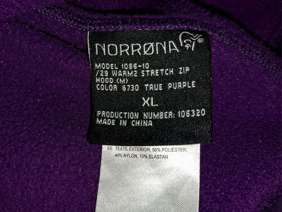 Norrona Warm2 Polartec stretch-Ориг.горнище