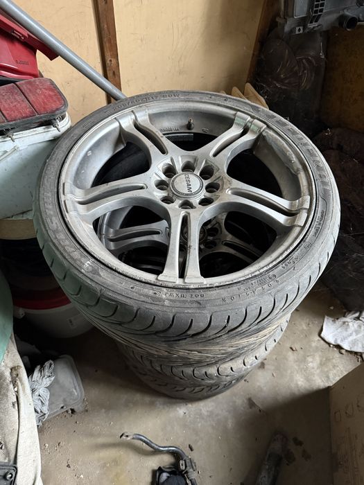 Джанти с гуми 17” 7j 4x100 и 4х114.3