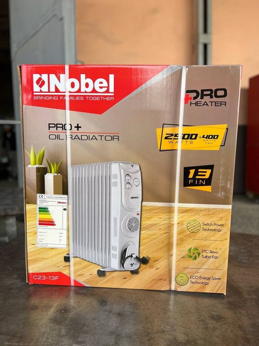 Масляный обогреватель Радиатором NOBEL 13секции 2500+400Ват ОПТОМ Нарx