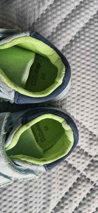 Боси платнени спортни обувки за момчета "DD Step"