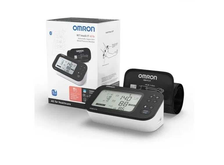 Tonometer OMRON M7 Intelli IT AFib arm + power supply