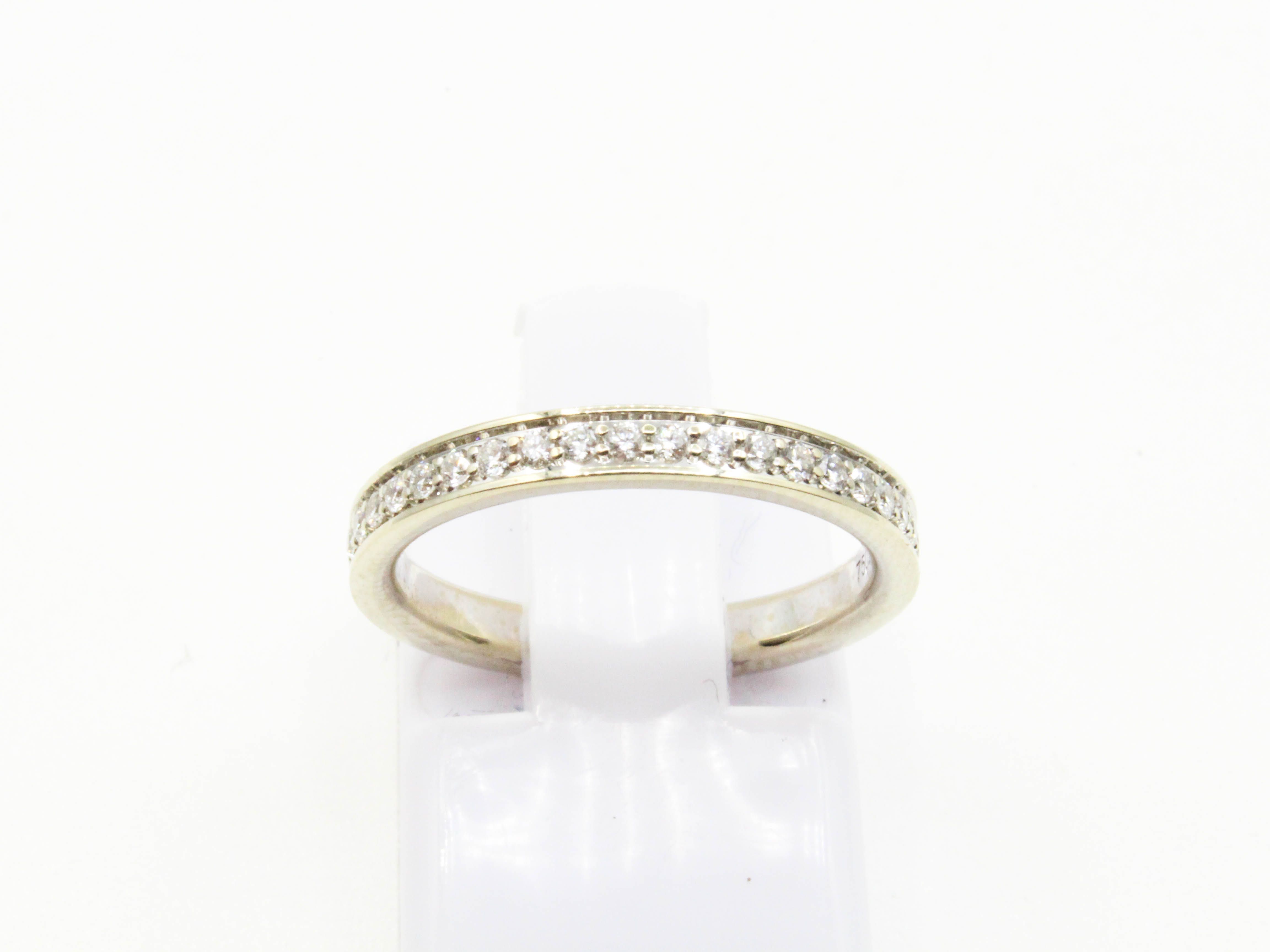 Inel din aur alb 18k  cu diamante naturale