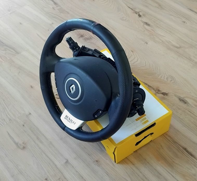 Мултифункционален волан с аербег  и лентов кабел + лост за мигачи/чист