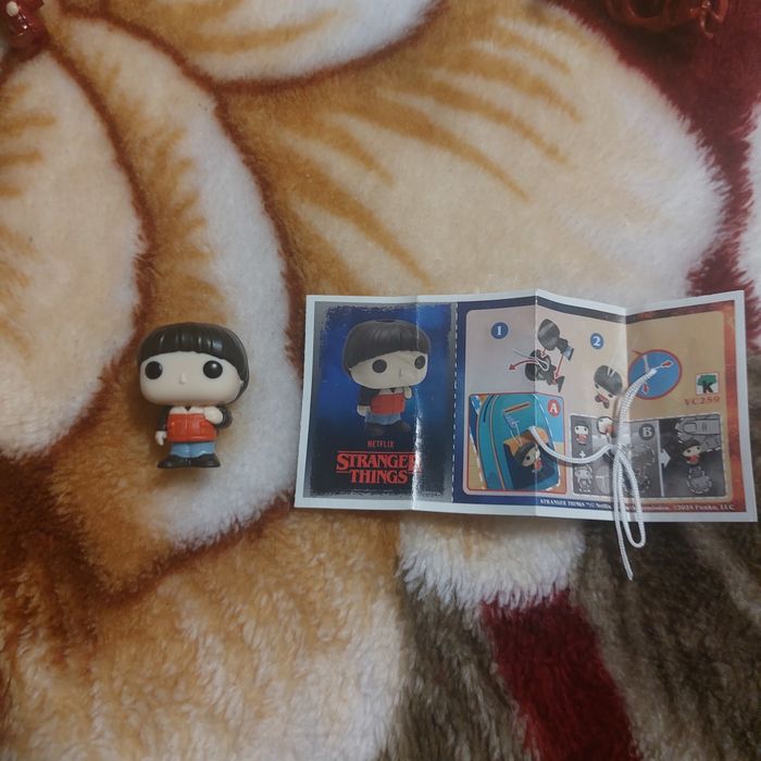 Figurină funko pop kinder Joy Will Byers nou proaspăt deschis