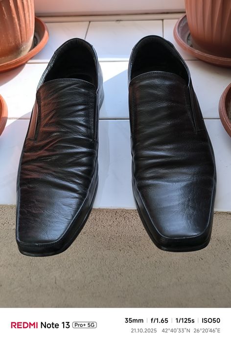 Мъжки обувки от естествена кожа