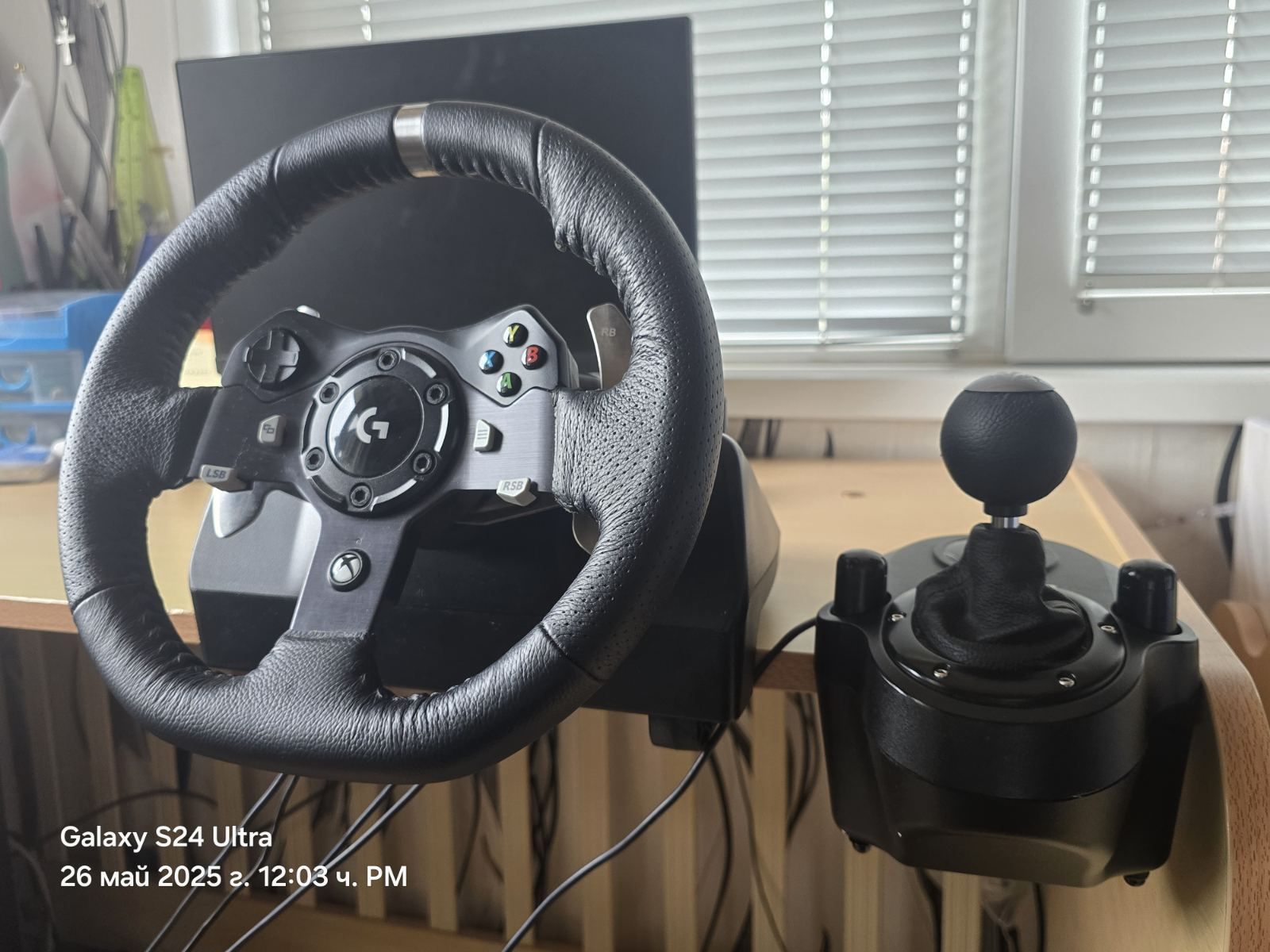 Logitech g920 + shifter