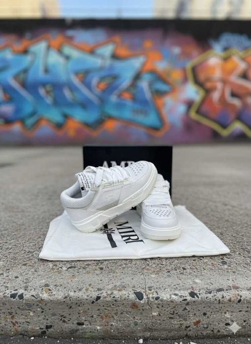 Adidasi AMIRI MA 1 White - Adidasi Unisex Full Box Premium