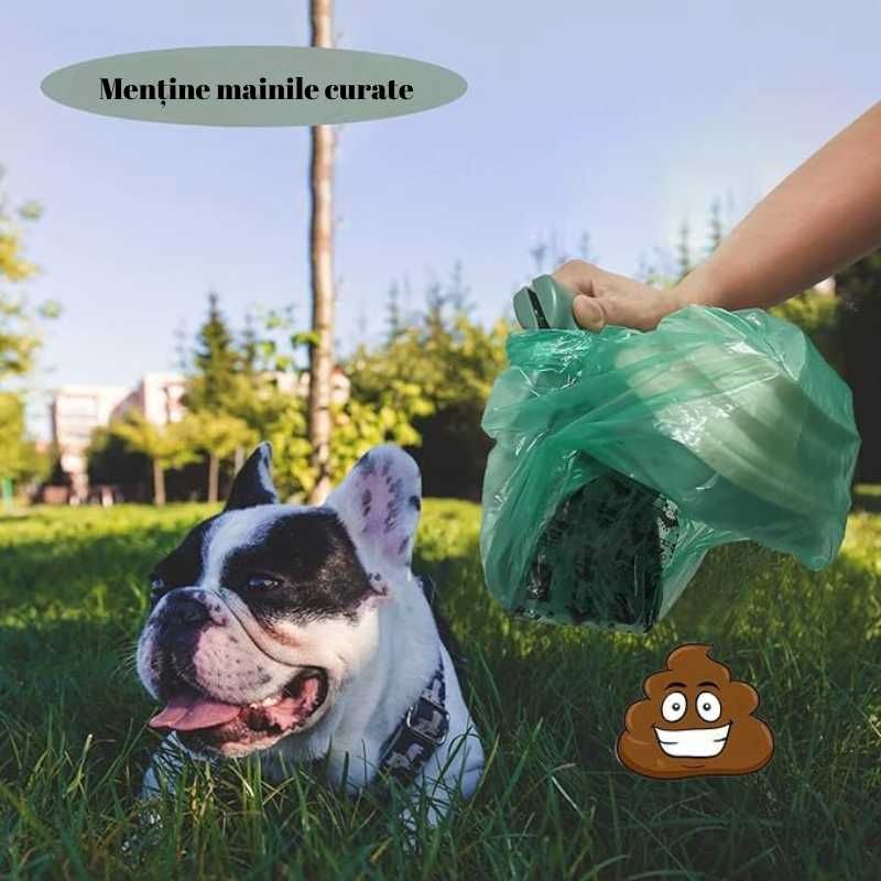 Cleste din plastic pentru strangerea excrementelor de animale