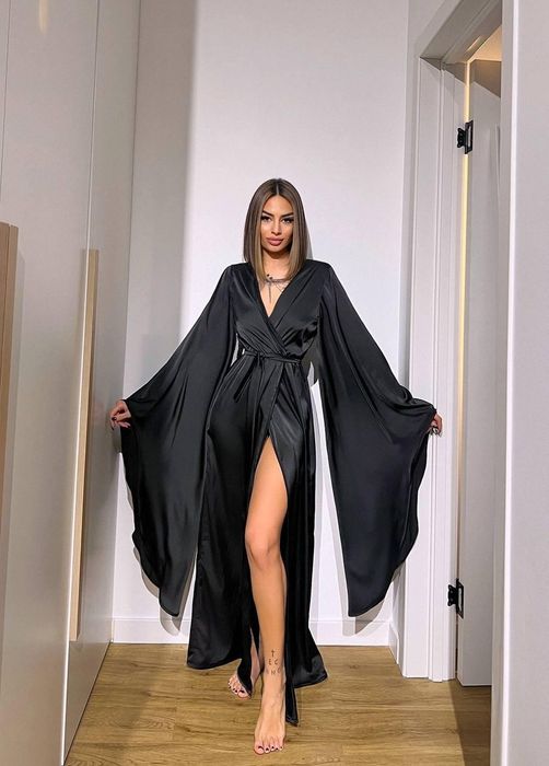 Женский халат 100% шелк