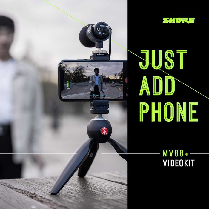 SHURE MOTIV MV88+ цифровой микрофон для создания контента