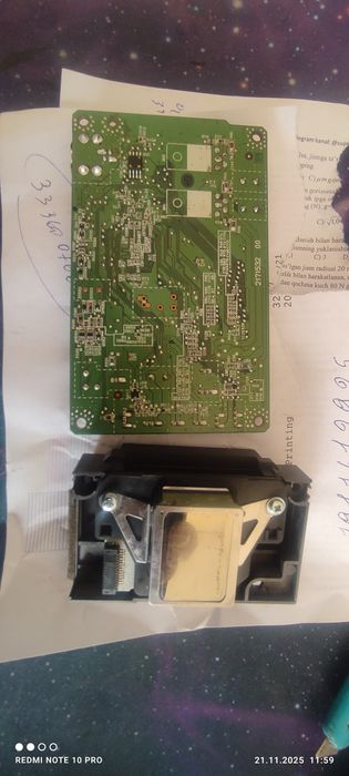 Эпсон l805 платаси ишламайди яхилаб укинг