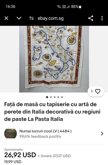Fata de masa italia