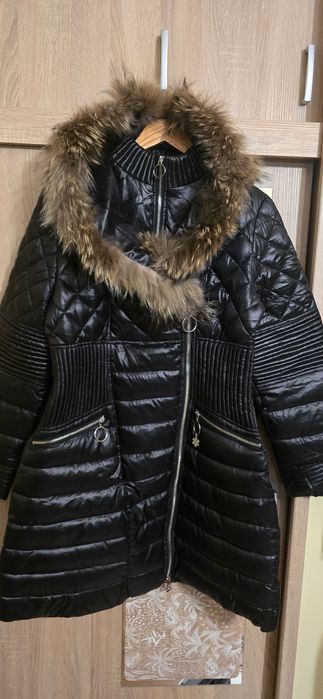 Топло яке с естествен пух