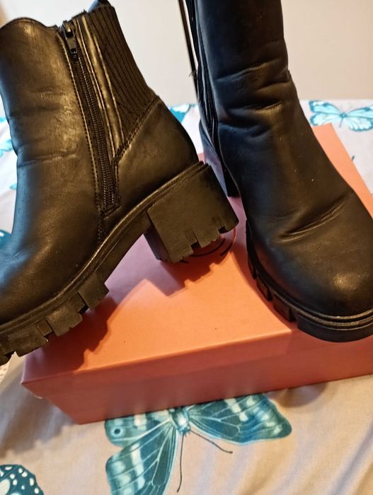 Ghete din piele naturala nr.36