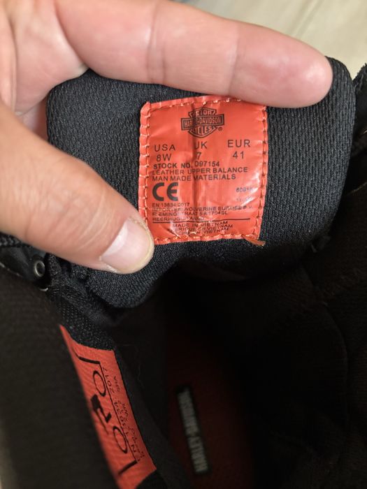 Ghete moto Harley Davidson