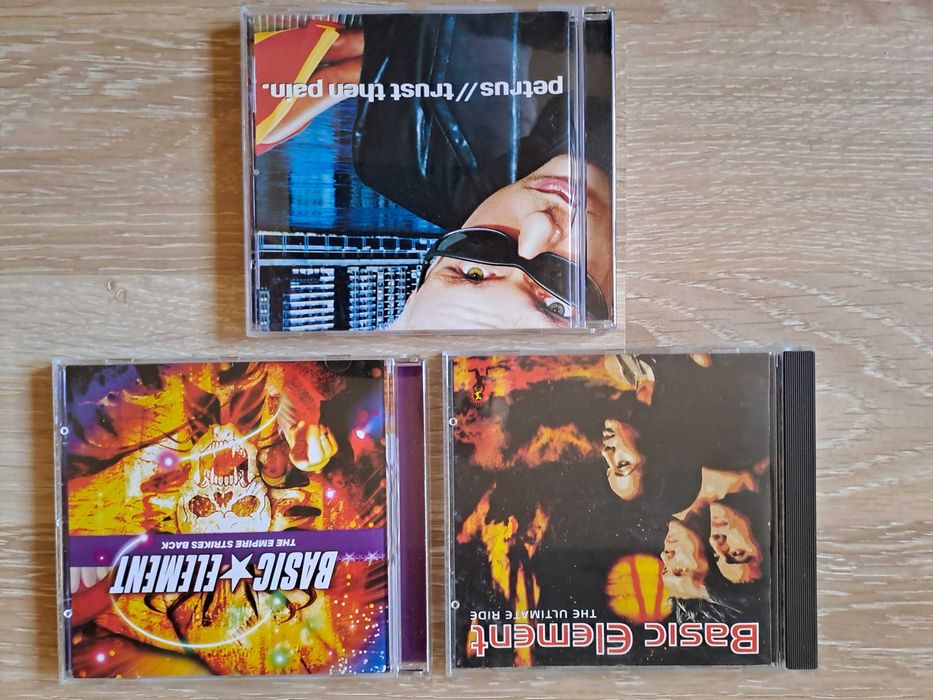 Pachet 3 CD Originale Basic Element + Petrus - Eurodance anii '90