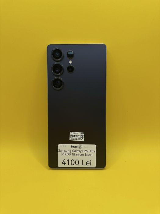 Samsung Galaxy S25 Ultra 512GB Titanium Black
