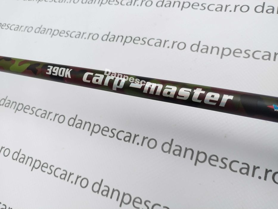 SET 4 Lansetea CRAP 3,90m WINDBLADE CARP MASTER CAMO din 2 buc 3,5lbs