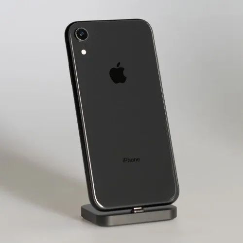 Iphone XR black.