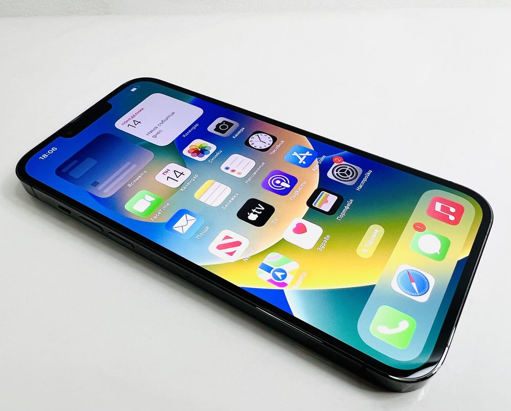 Apple iPhone 13 Pro 256GB Graphite 100% Батерия! Гаранция!