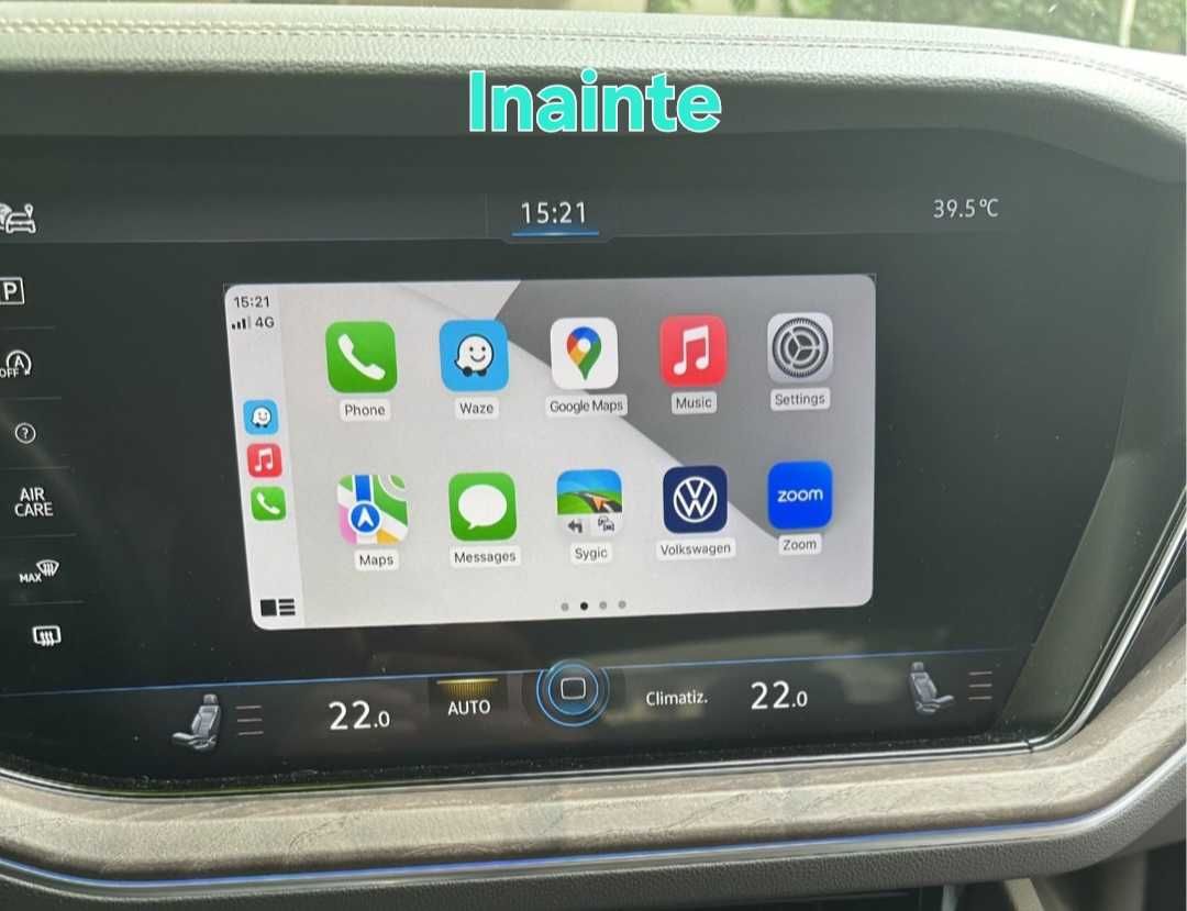 Activare Carplay Android Auto Fullscreen pt Porsche VW Touareg CR