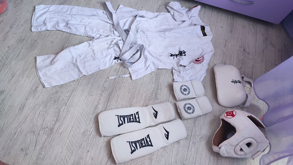 Полная экипировка каратэ 5-6 лет