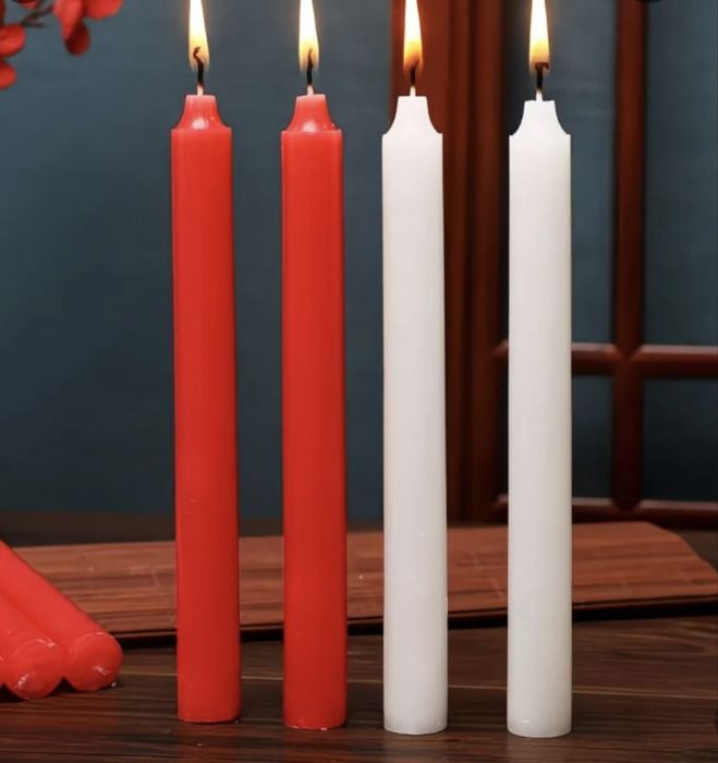 Свечи восковые для подсвечников