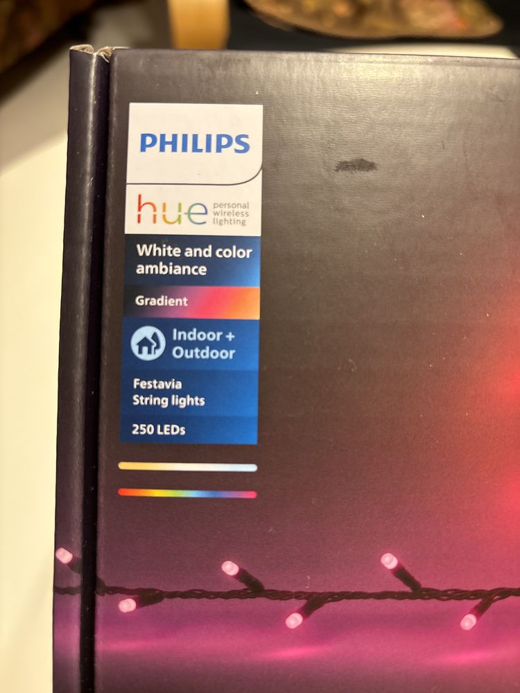 Instalatie brad Philips Hue Festavia
