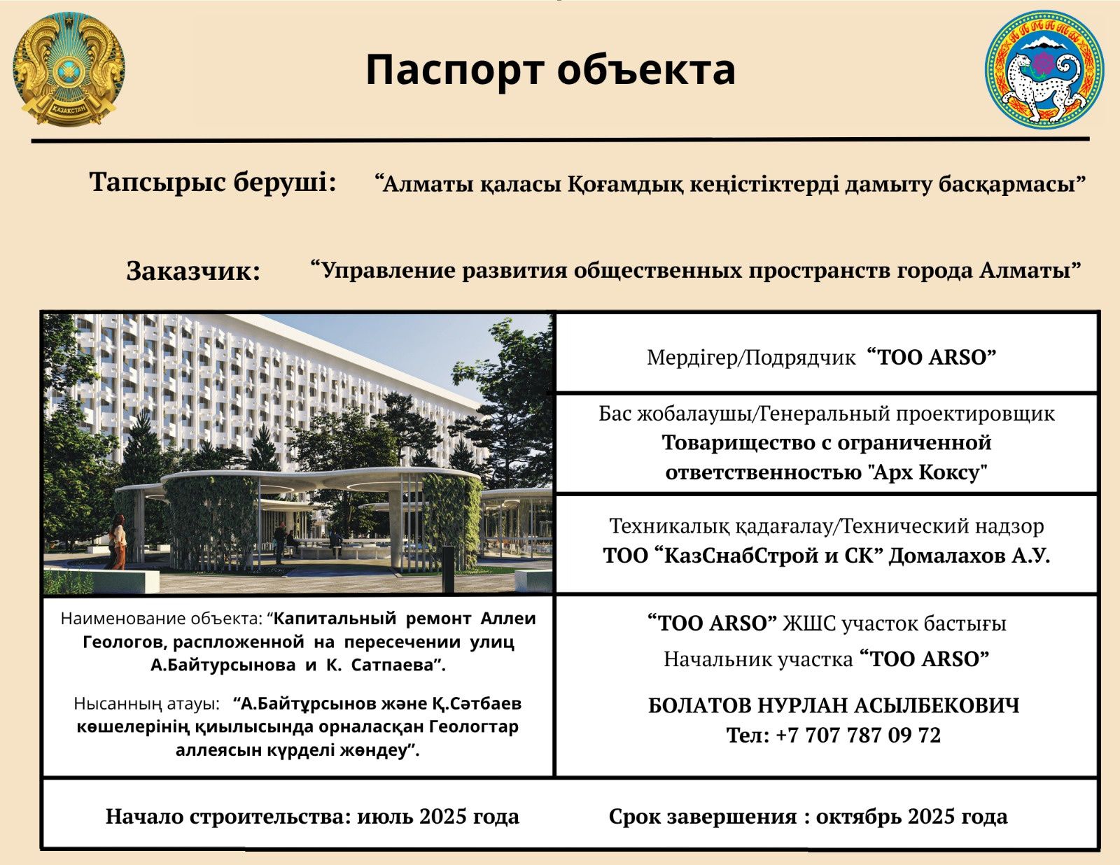 Паспорт Объекта, Билборд, Банер, Плакат, Овощной,Сетка баннер,Реклама