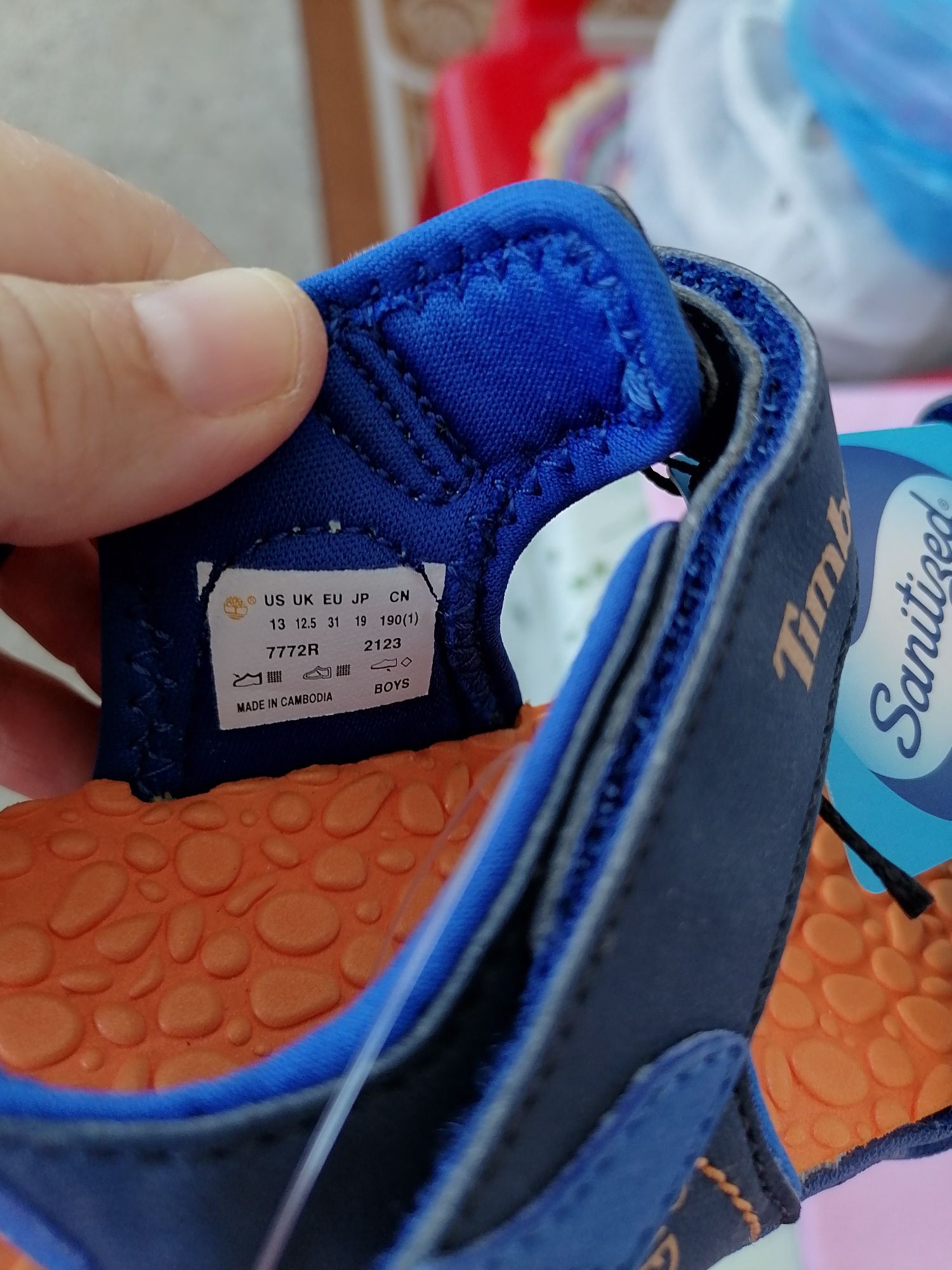 Детски сандали Timberland
