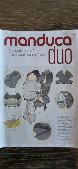 Vand wrap Manduca Duo